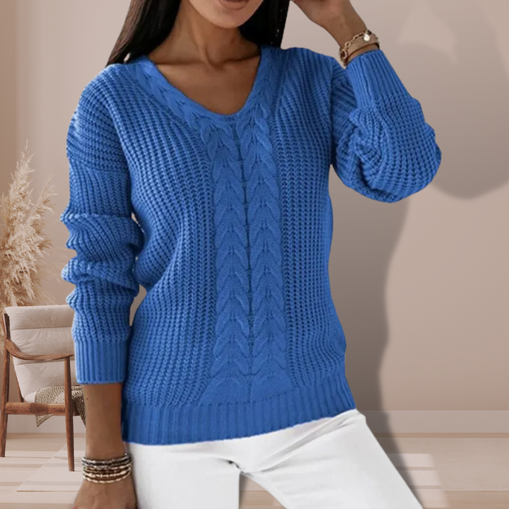 LYDIA™ | Knitted Scandinavian Sweater