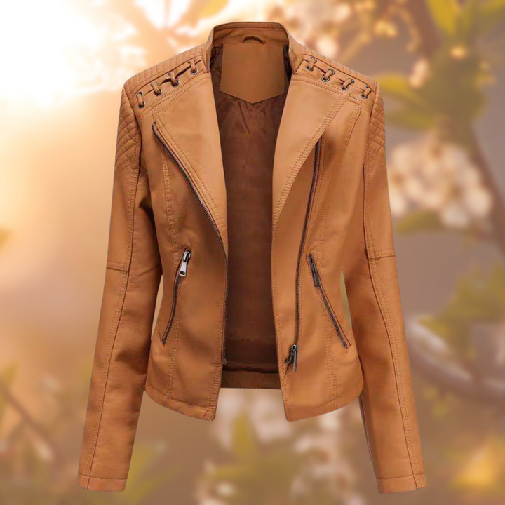 DEBBY™ | The stylish and unique leather jacket