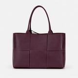 Sac Tissé de Luxe en Cuir Vegan Souple - Élégance et Durabilité