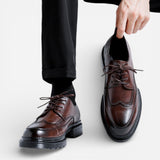 Calhan Leather Derby - Élégance et Confort en Cuir Authentique