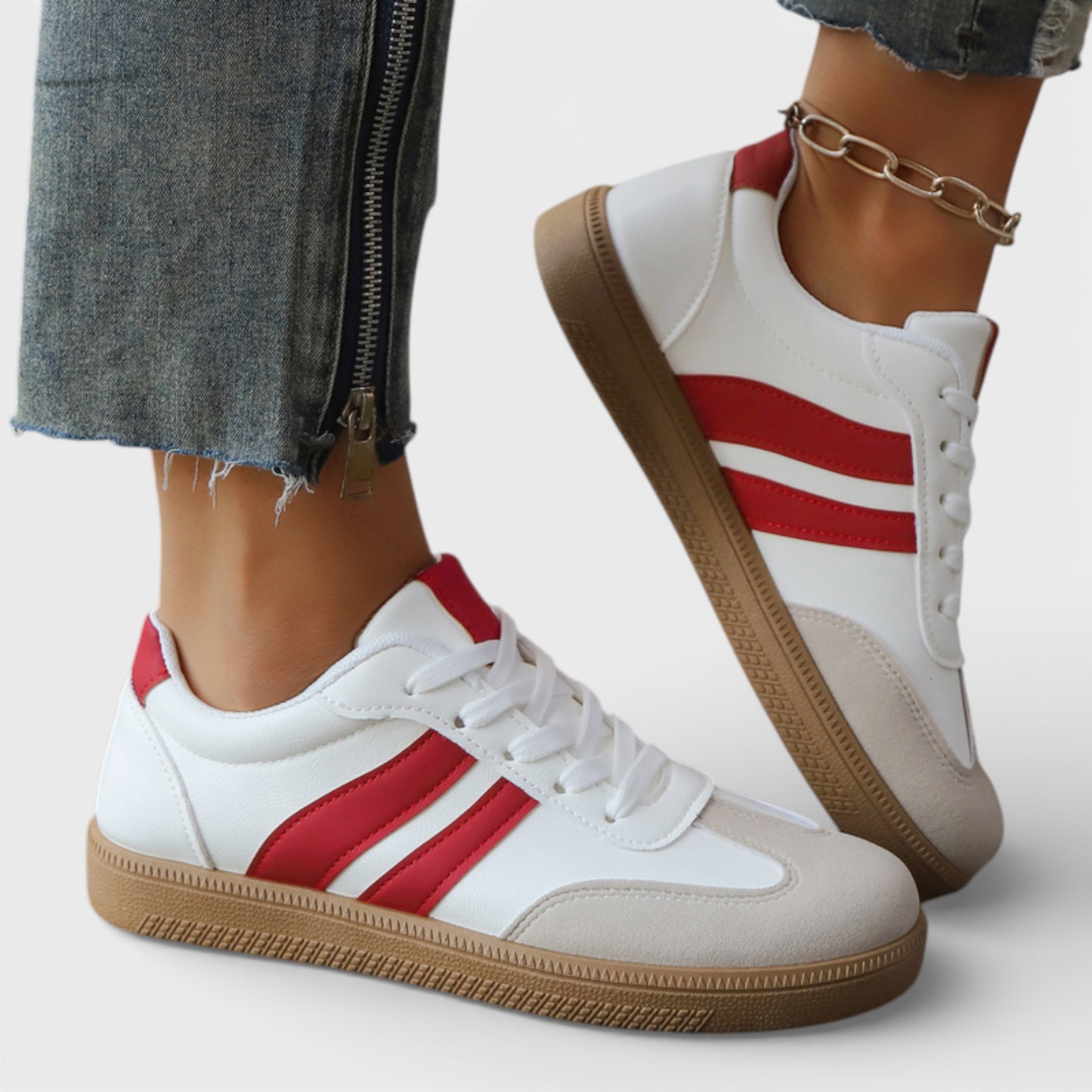 Zippa Sneakers Rétro - Style Élégant et Confort Optimal