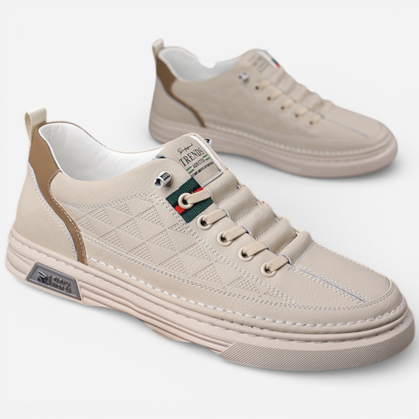 Sonnet - Baskets en cuir véritable élégantes et confortables