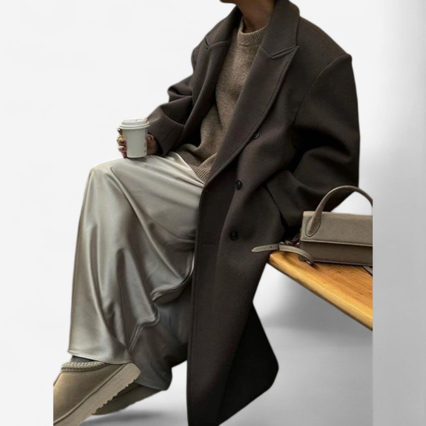 Noëlle - Manteau oversize élégant pour un style contemporain