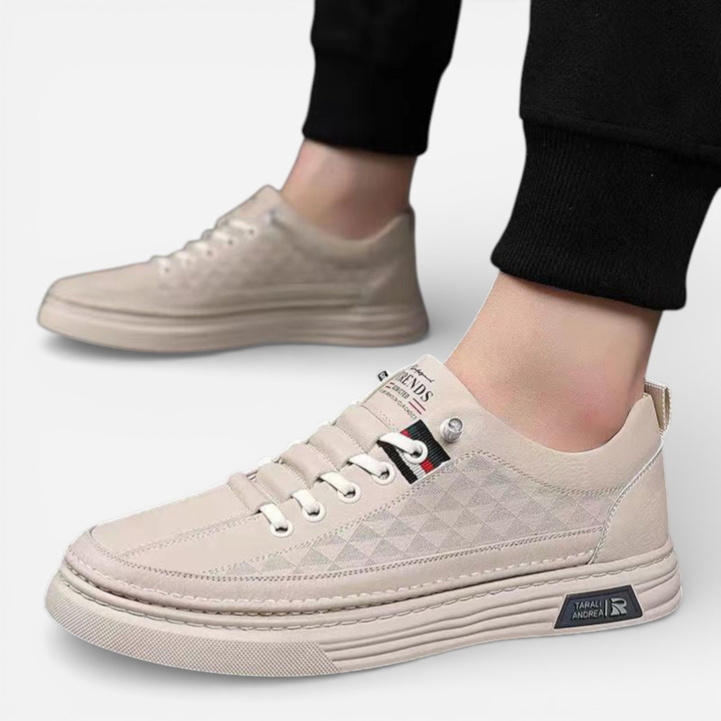 Sonnet - Baskets en cuir véritable élégantes et confortables