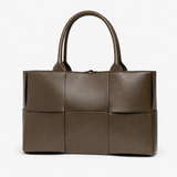 Sac Tissé de Luxe en Cuir Vegan Souple - Élégance et Durabilité