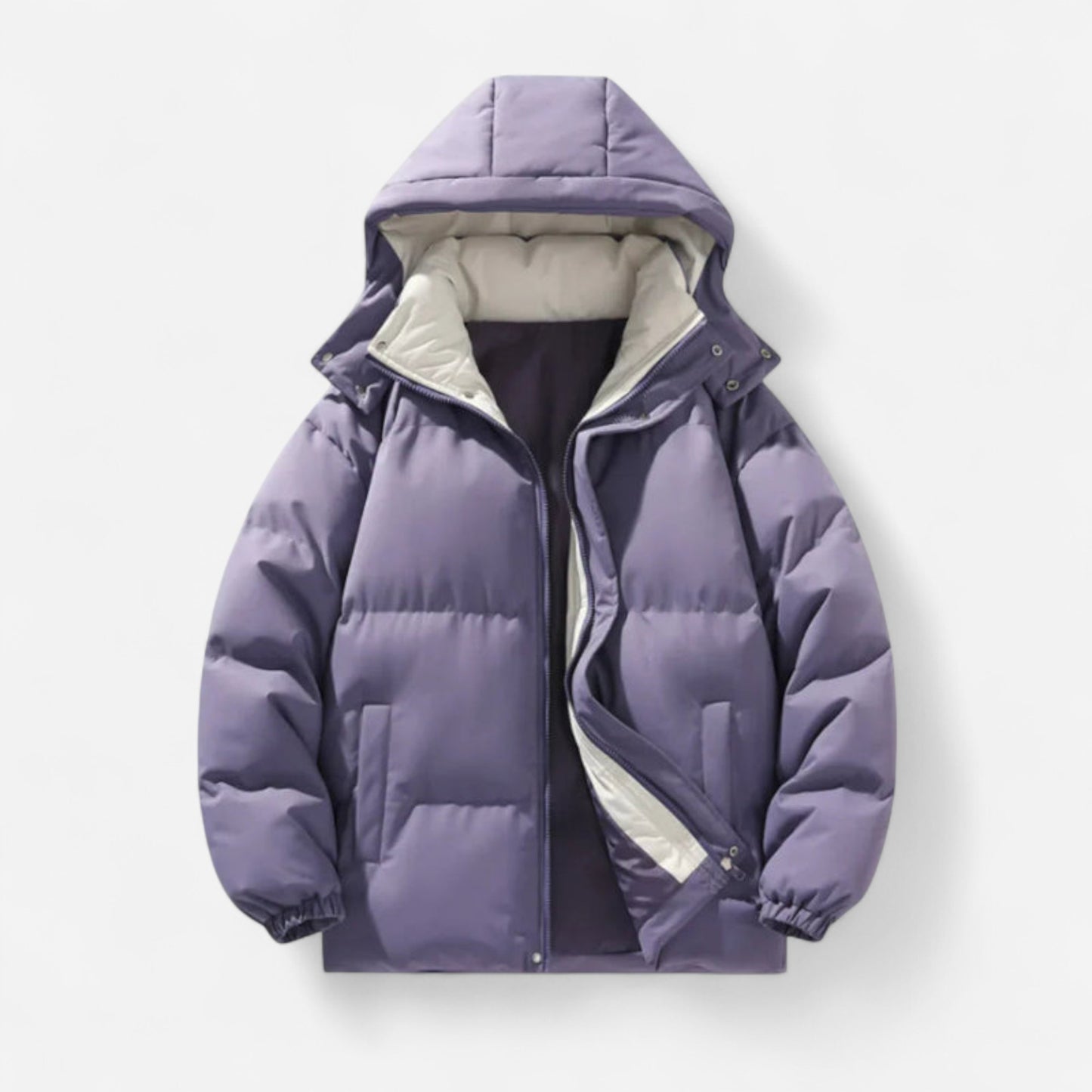 Veste Puffer Femme Isolée à Capuche - Élégance et Confort Optimal