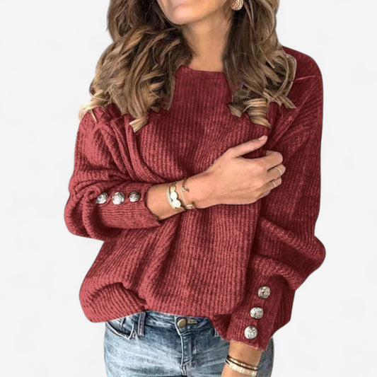Agathe – Pull vintage chic respirant en maille douce