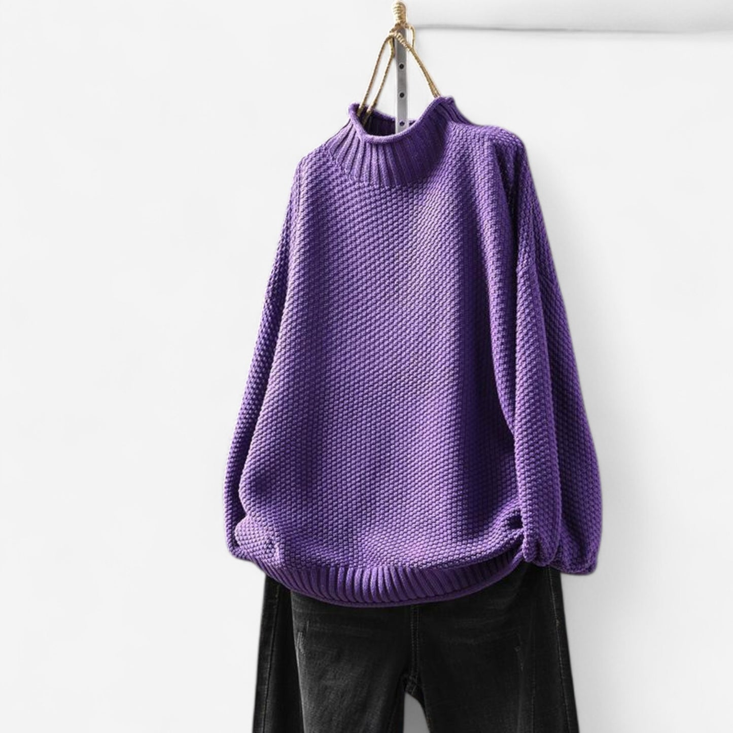 Betty - Pull-over confort tricoté pour un hiver élégant