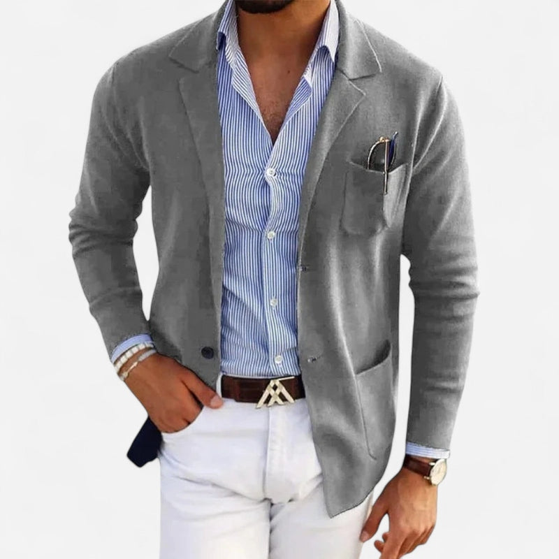 Québec Élégance Blazer Davide - Blazer confortable et élégant pour toutes les occasions