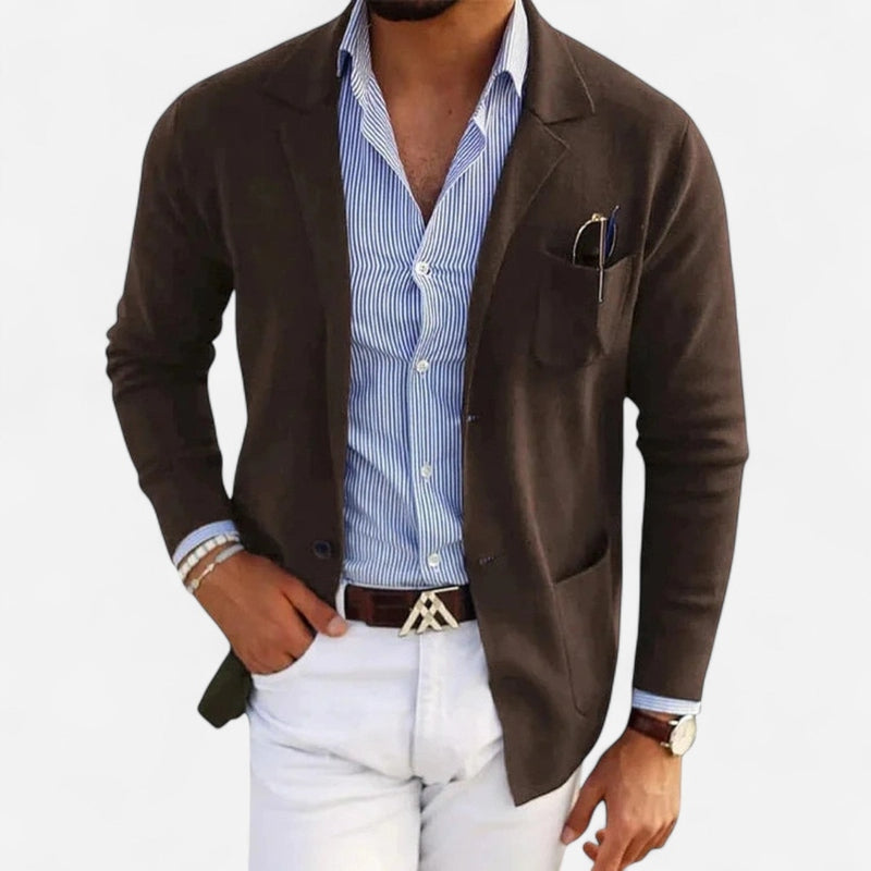 Québec Élégance Blazer Davide - Blazer confortable et élégant pour toutes les occasions