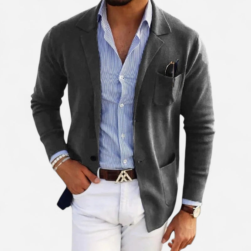 Québec Élégance Blazer Davide - Blazer confortable et élégant pour toutes les occasions