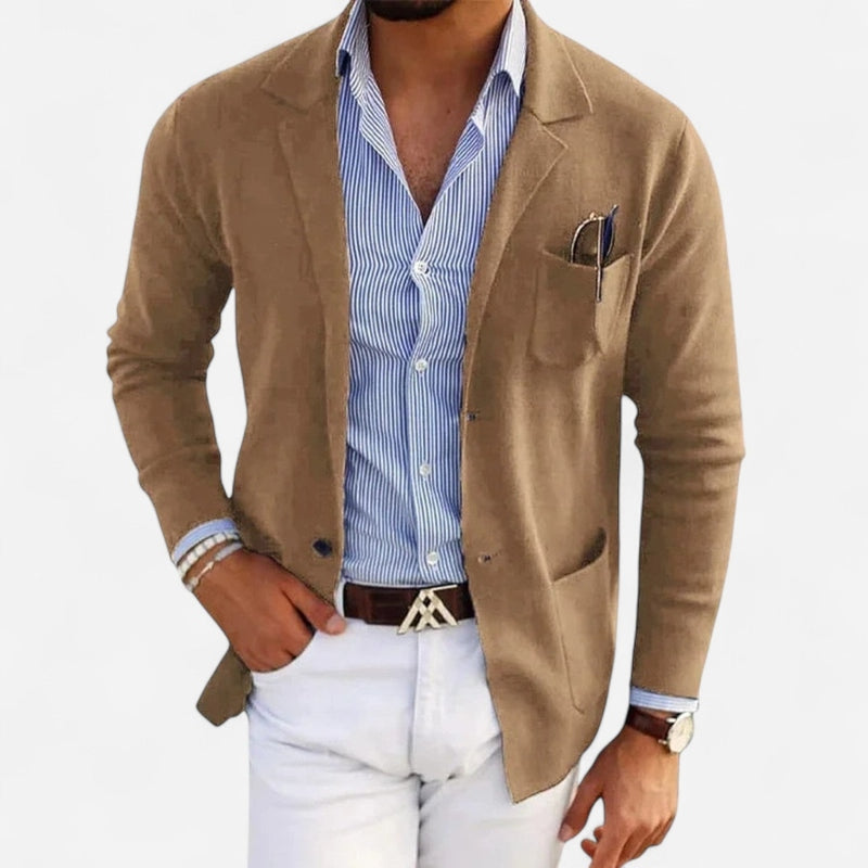 Québec Élégance Blazer Davide - Blazer confortable et élégant pour toutes les occasions