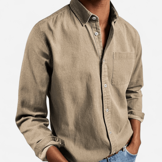 Québec Élégance Blouses & Shirts Alex - Chemise élégante et décontractée pour l'été des hommes