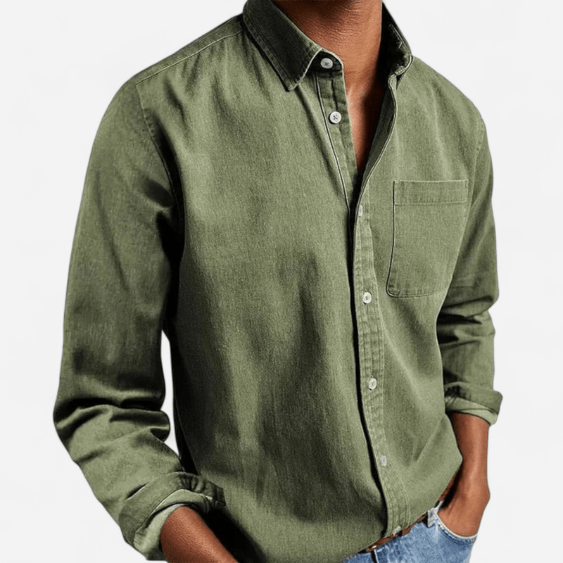Québec Élégance Blouses & Shirts Alex - Chemise élégante et décontractée pour l'été des hommes