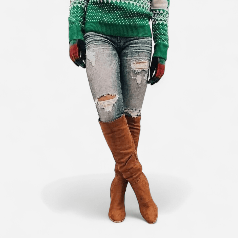 Québec Élégance Boots Alexia - Élégantes bottes avec style unique et confort optimal