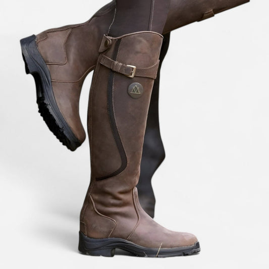 Québec Élégance Boots Morgan - Bottes en cuir imperméables pour confort durable