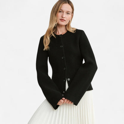 Québec Élégance Cardigan Camille - Cardigan Élégance en Maille pour un style raffiné