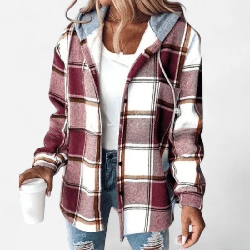 Québec Élégance Cardigan Collection Nela - Veste élégante adaptée à toutes les saisons avec capuche