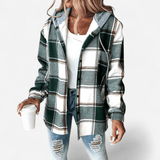 Québec Élégance Cardigan Collection Nela - Veste élégante adaptée à toutes les saisons avec capuche