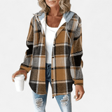 Québec Élégance Cardigan Collection Nela - Veste élégante adaptée à toutes les saisons avec capuche