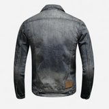 Québec Élégance Carl - Veste en denim rétro au style vintage et chic
