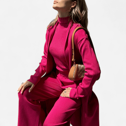 Québec Élégance Clothing set Heidi - Ensemble trois pièces élégant pour un style sophistiqué