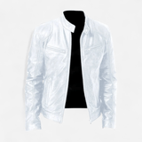 Québec Élégance Coats & Jackets Christian - Veste en cuir décontractée élégante et intemporelle