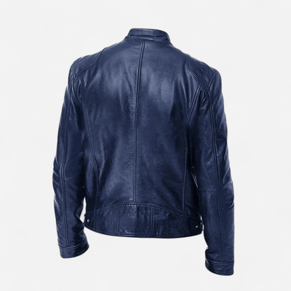 Québec Élégance Coats & Jackets Christian - Veste en cuir décontractée élégante et intemporelle