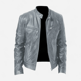 Québec Élégance Coats & Jackets Christian - Veste en cuir décontractée élégante et intemporelle