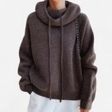Québec Élégance Coats & Jackets Grace - Sweat à capuche chic en cachemire élégant