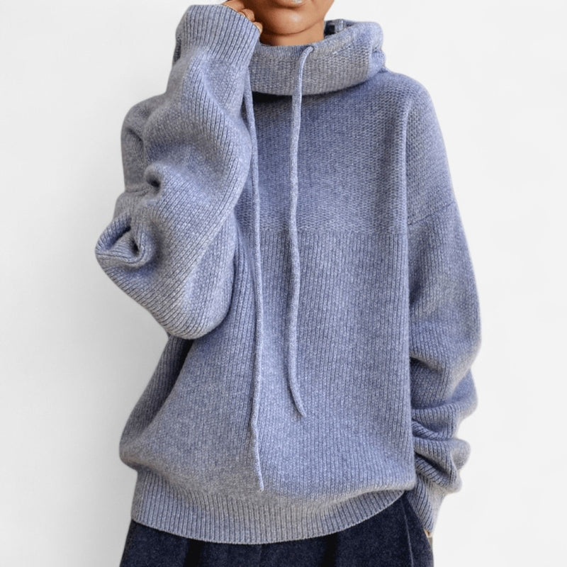 Québec Élégance Coats & Jackets Grace - Sweat à capuche chic en cachemire élégant