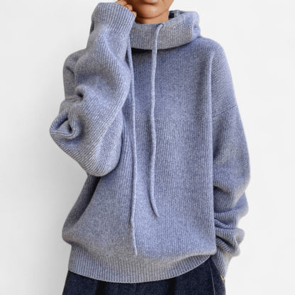 Québec Élégance Coats & Jackets Grace - Sweat à capuche chic en cachemire élégant