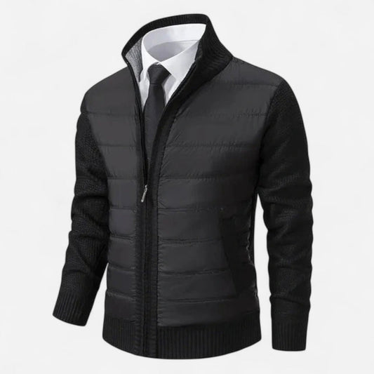 Québec Élégance Coats & Jackets Jakob - Veste confortable pour homme avec col montant