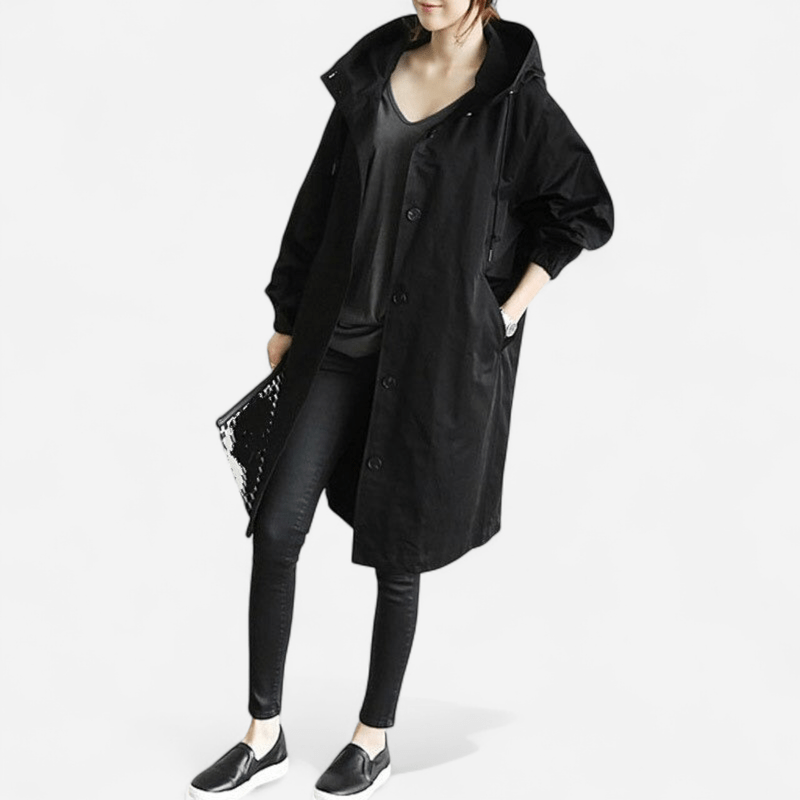 Québec Élégance Coats & Jackets Ulla - Trench élégant et déperlant pour un style intemporel