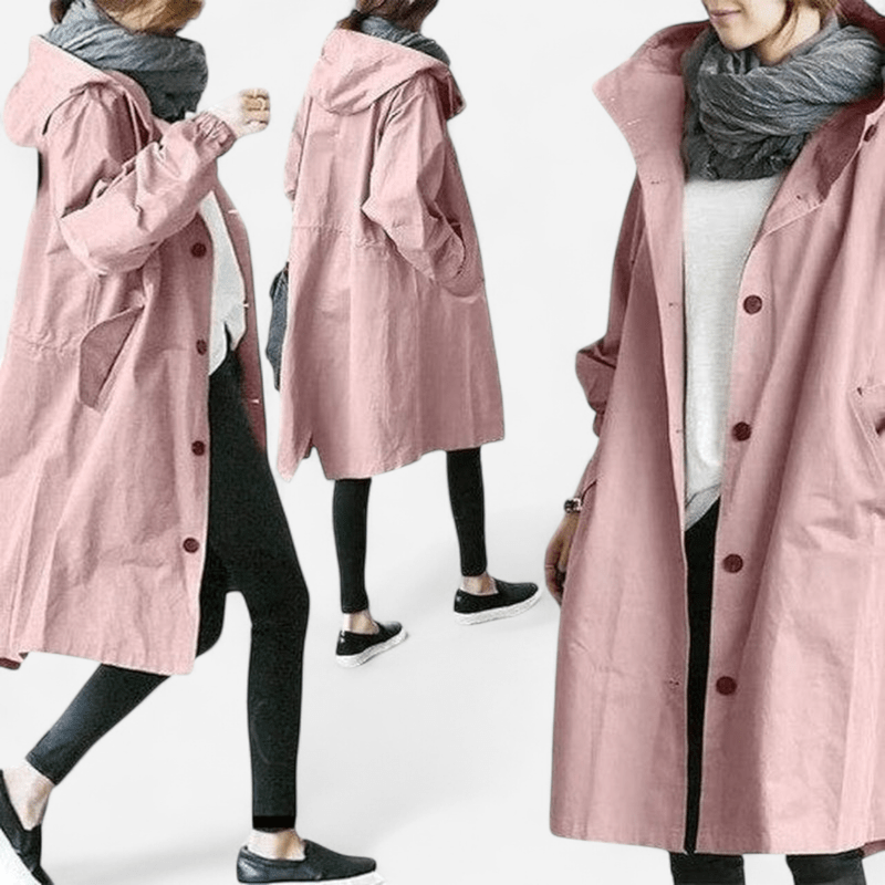 Québec Élégance Coats & Jackets Ulla - Trench élégant et déperlant pour un style intemporel