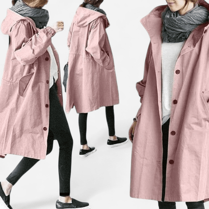 Québec Élégance Coats & Jackets Ulla - Trench élégant et déperlant pour un style intemporel