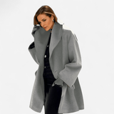 Québec Élégance Coats Vivienne - Veste de laine coupe-vent chic et élégante