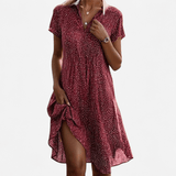 Québec Élégance Dress Alice - Robe Décontractée Élégante pour un Style Quotidien