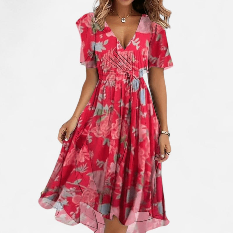 Québec Élégance Dress Anastasia - Robe Élégante en Soie pour Occasions Spéciales