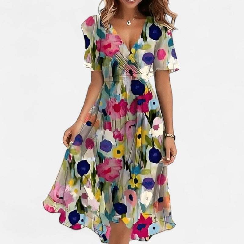 Québec Élégance Dress Anastasia - Robe Élégante en Soie pour Occasions Spéciales