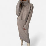 Québec Élégance Dress Ashley - Ensemble Tricot Automne/Hiver Élégant et Confortable