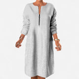 Québec Élégance Dress Elyza - Robe Élégante en Tissu Luxe pour Occasions Spéciales
