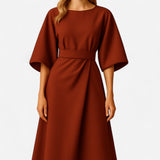 Québec Élégance Dress Lena™ - Robe Élégante et Polyvalente pour Toutes les Occasions