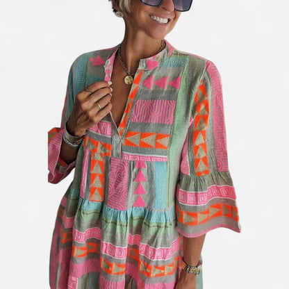 Québec Élégance Dress Lily | Robe de Printemps Élégante - Style, Confort et Tendance