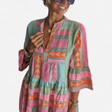 Québec Élégance Dress Lily | Robe de Printemps Élégante - Style, Confort et Tendance