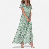 Québec Élégance Dress Serena - Robe Glamoureuse à Devant Élégant et Chic