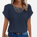 Québec Élégance Helena - Chemise femme élégante en coton respirant