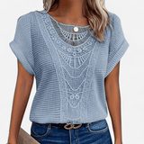 Québec Élégance Helena - Chemise femme élégante en coton respirant
