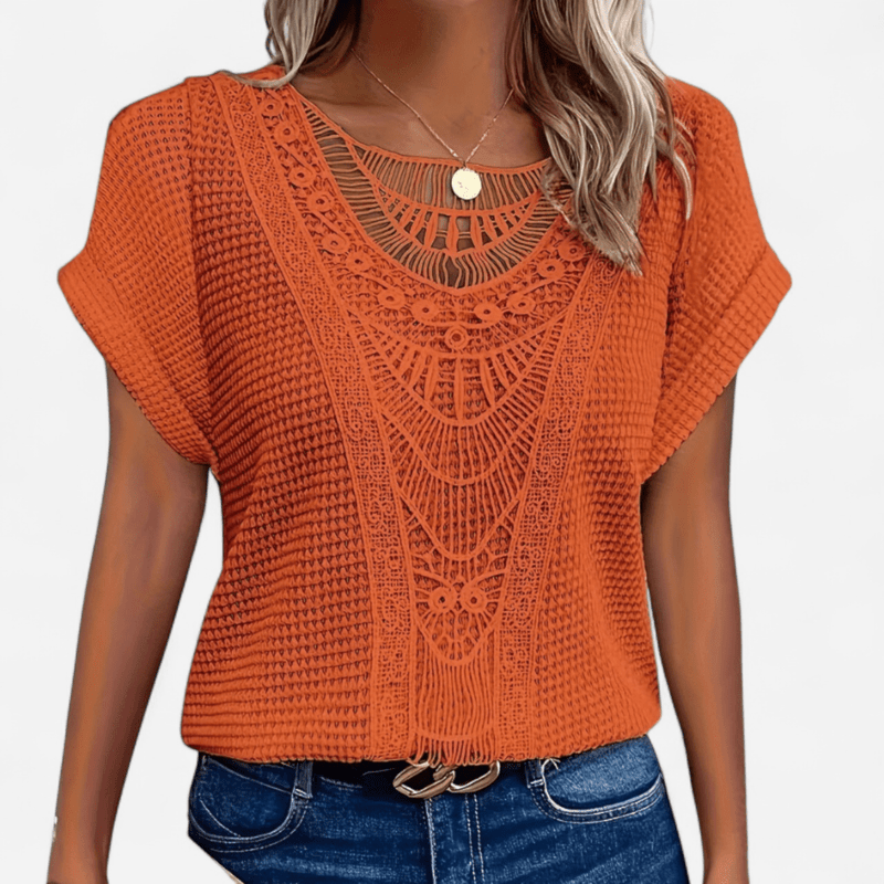 Québec Élégance Helena - Chemise femme élégante en coton respirant
