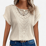 Québec Élégance Helena - Chemise femme élégante en coton respirant